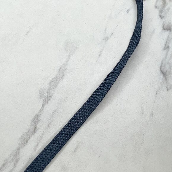 Blue Adjustable Double Clip ID Badge Holder School Work Lanyard Necklace - Picture 4 of 9